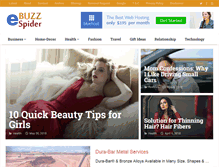 Tablet Screenshot of ebuzzspider.com